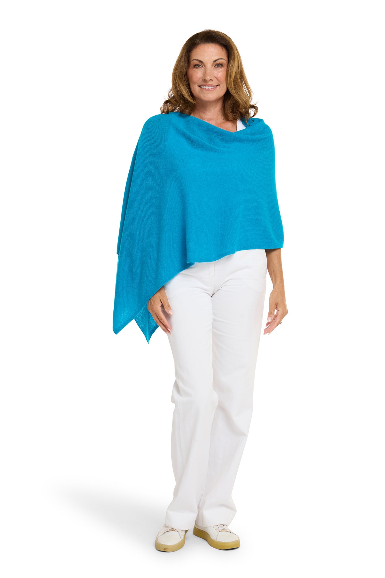 Mosaic Cashmere Topper