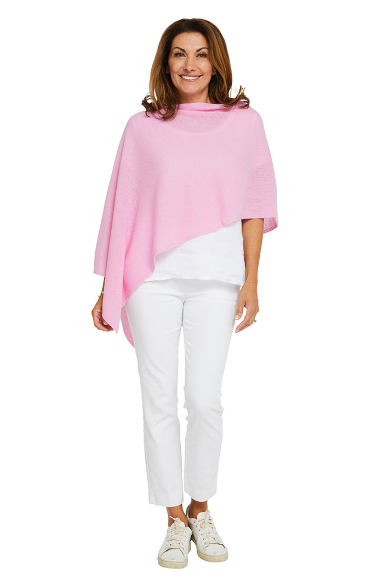 Glam Pink Cashmere Topper
