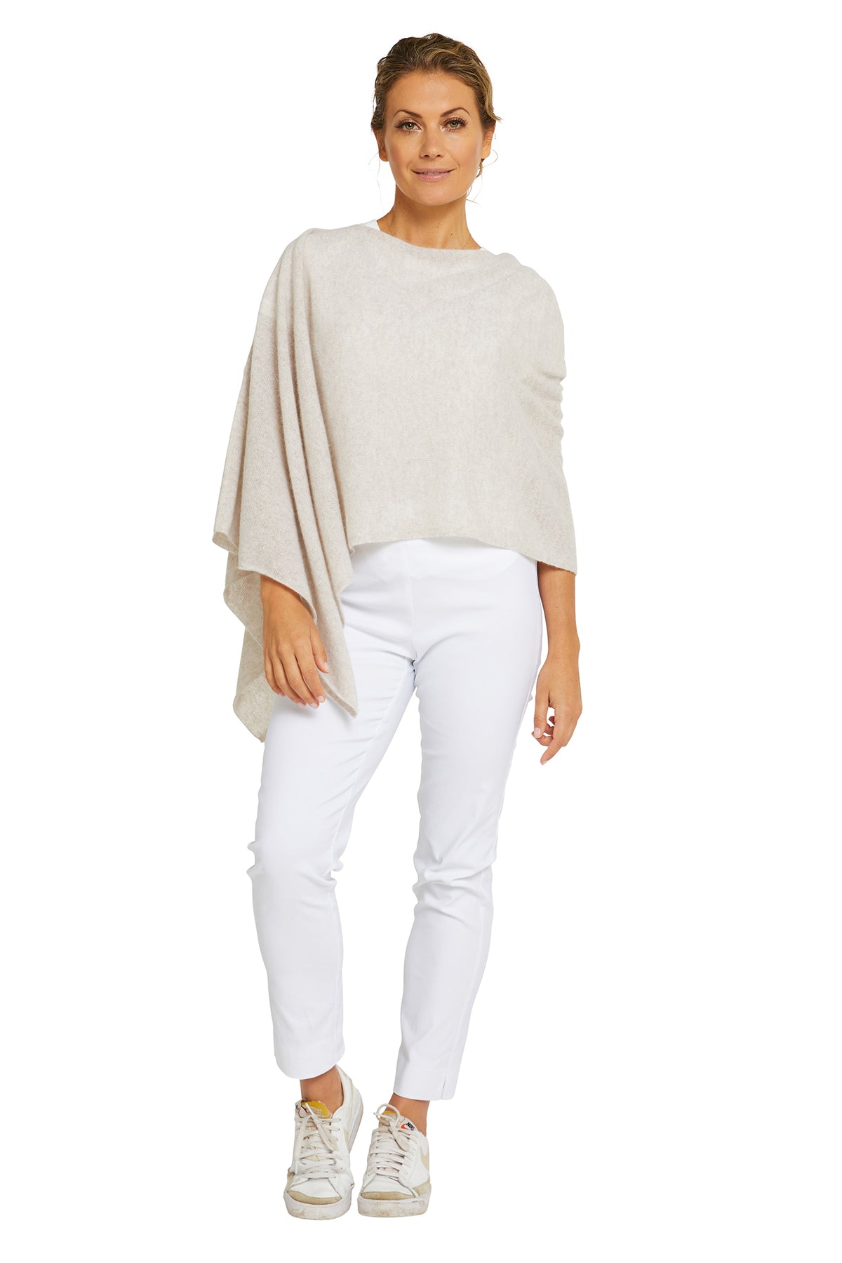 Latte Cashmere Topper