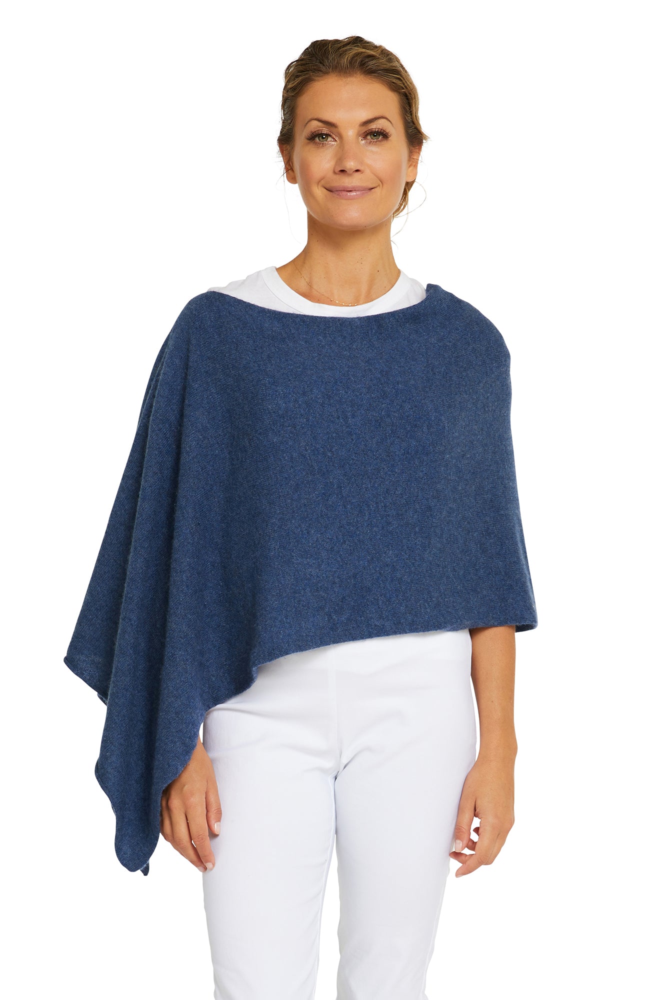 Denim Cashmere Topper