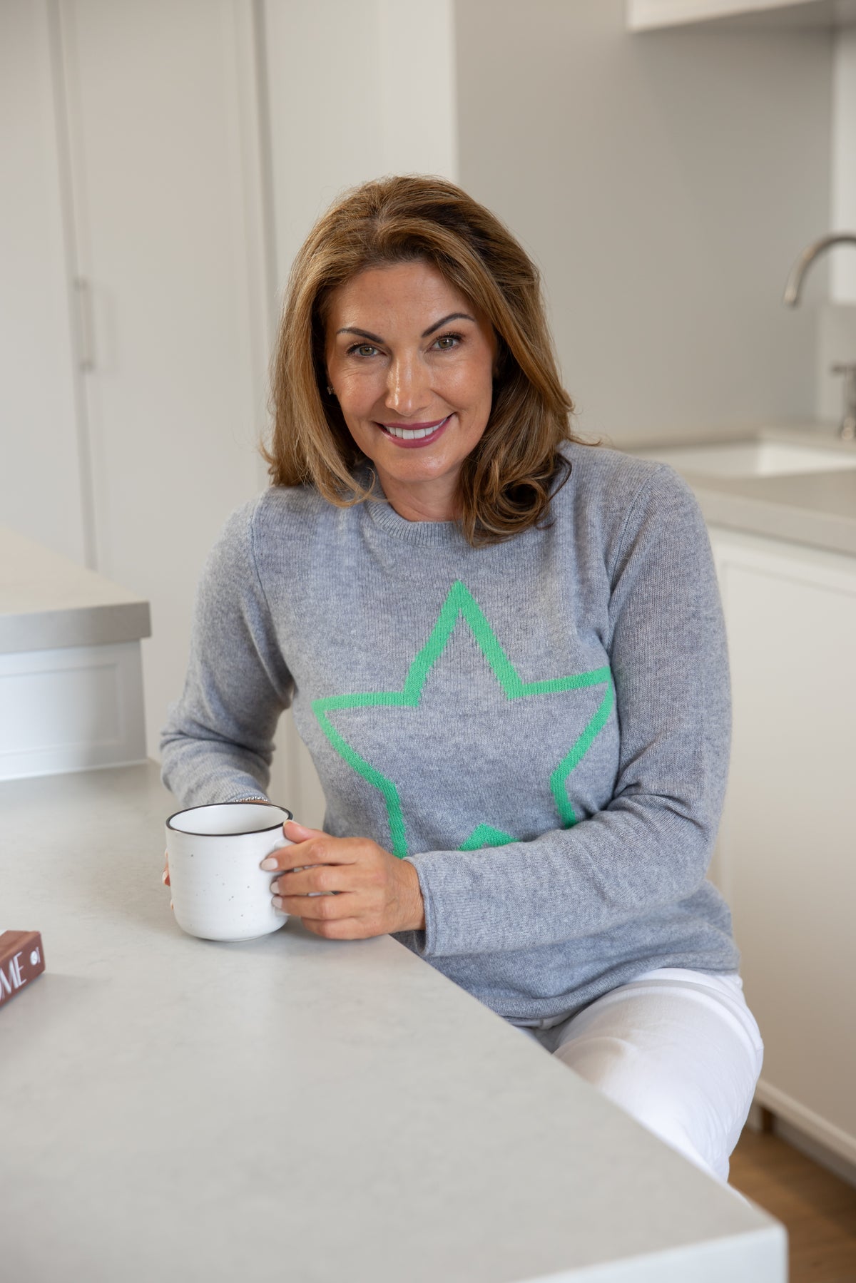 Sirius Star Jumper Harbour and Kelly Green Star