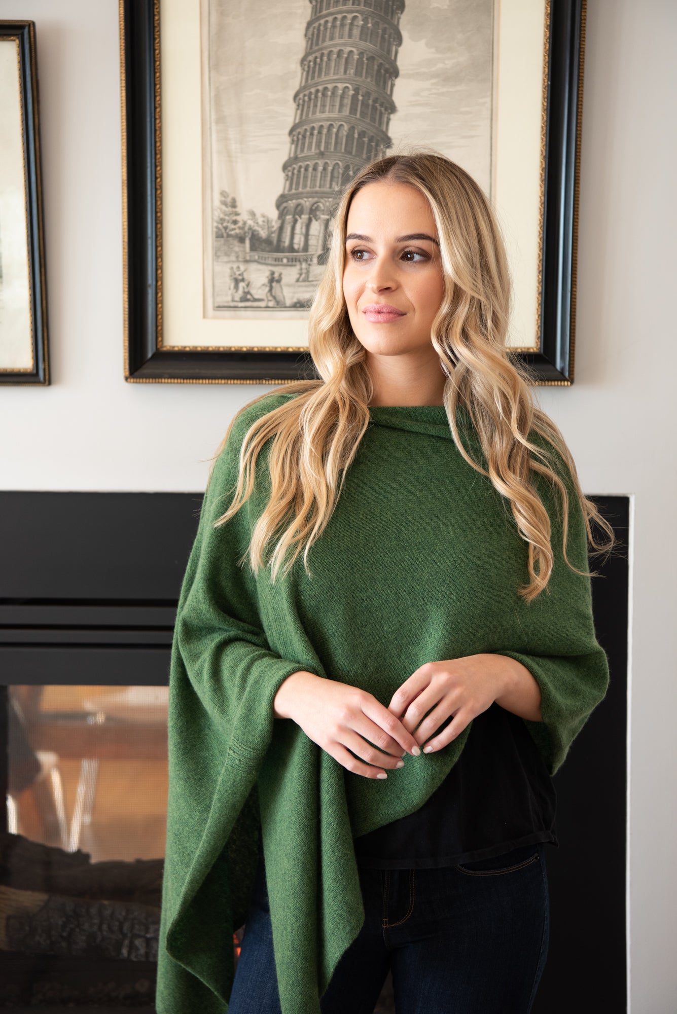 Basil Cashmere Topper