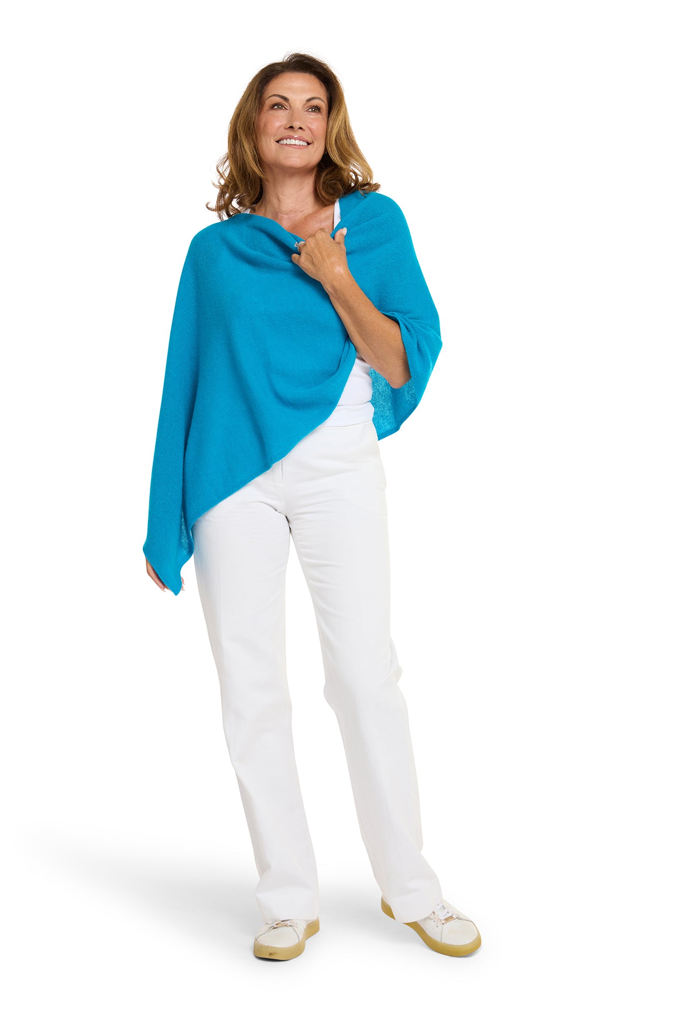 Mosaic Cashmere Topper