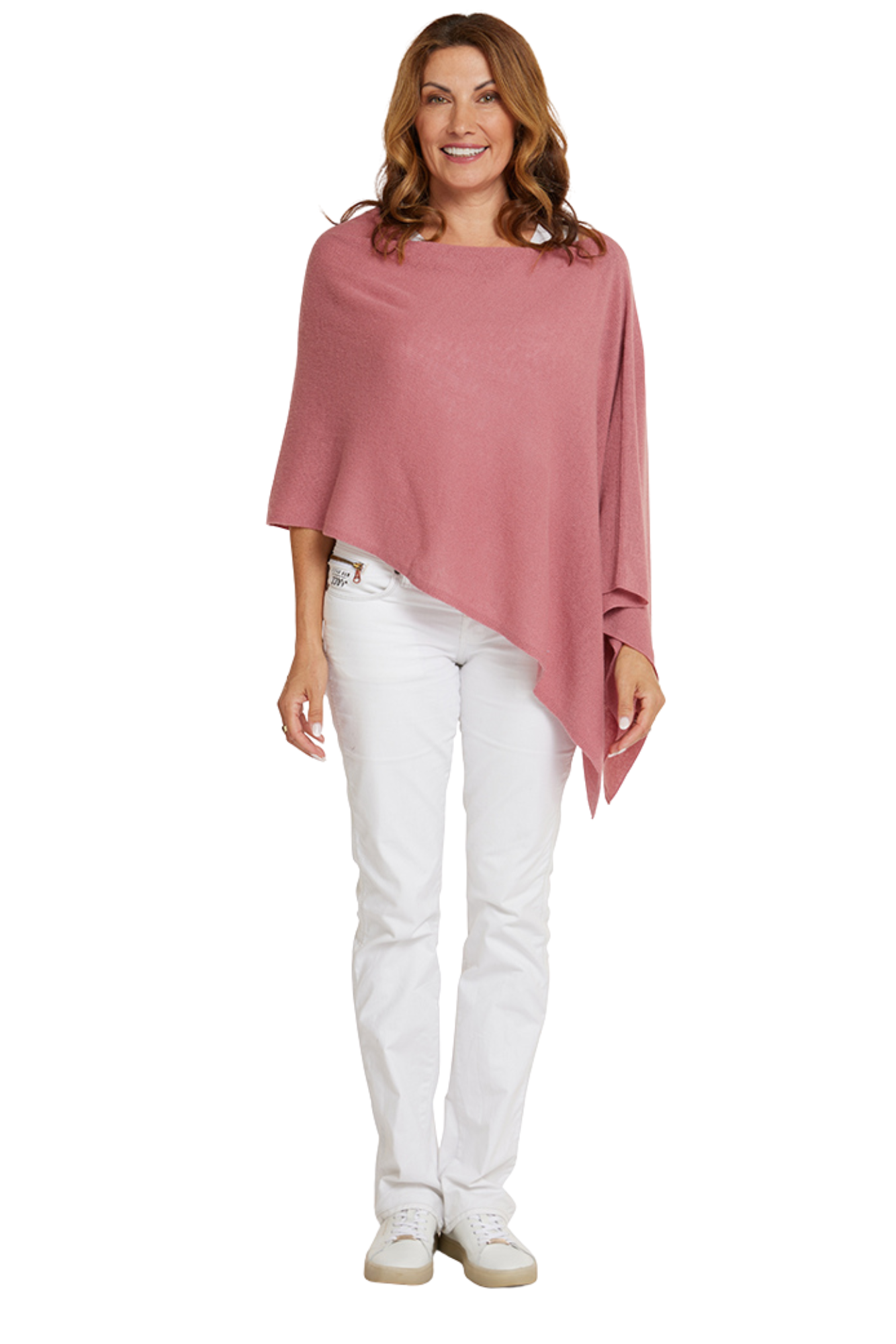 Rouge Cashmere Topper