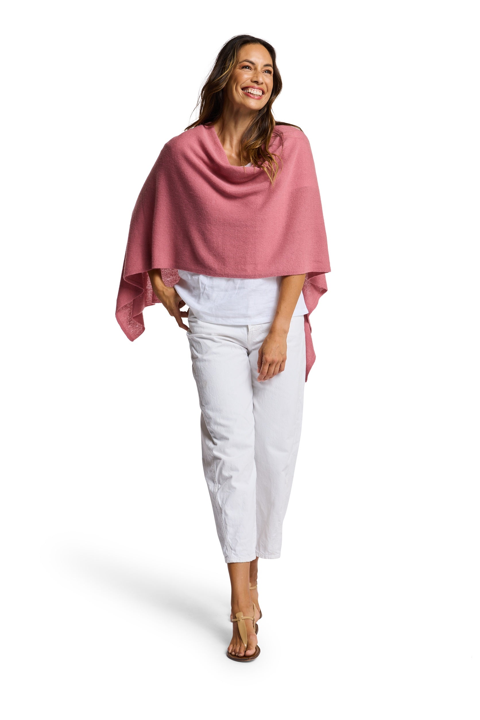 Rouge Cashmere Topper