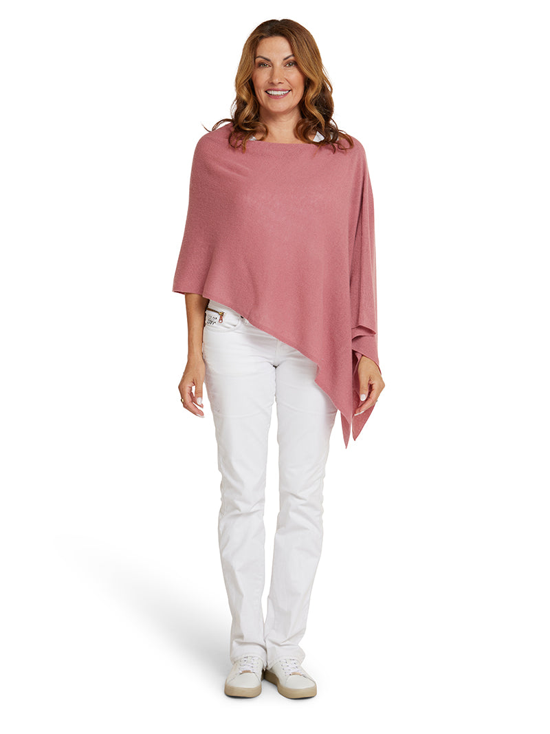 Rouge Cashmere Topper