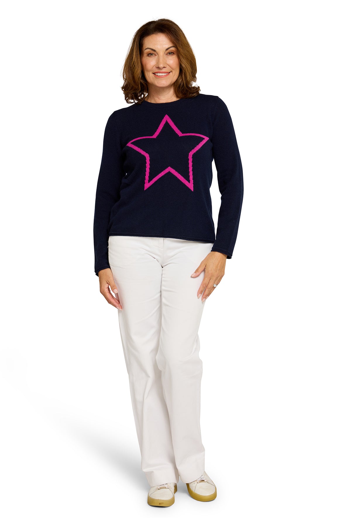 Sirius Star Jumper Indigo & Dragonfruit Star