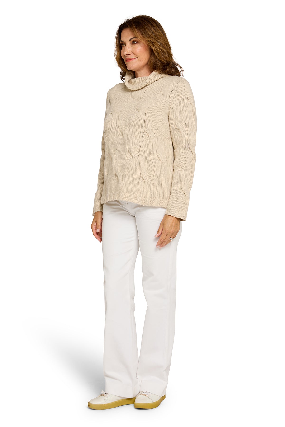 Oberon Cable Jumper Macaroon