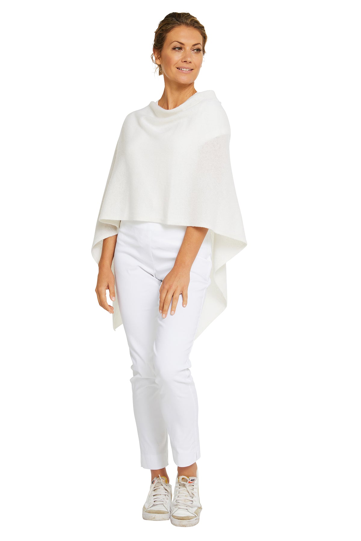 White Cashmere Topper