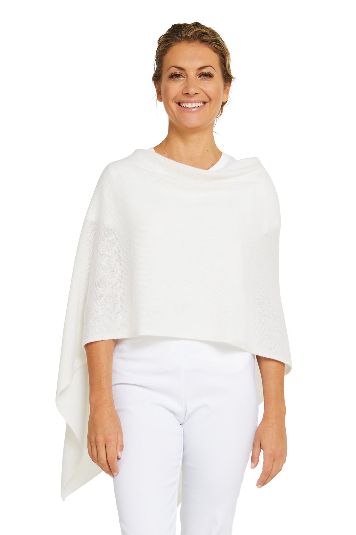 White Cashmere Topper