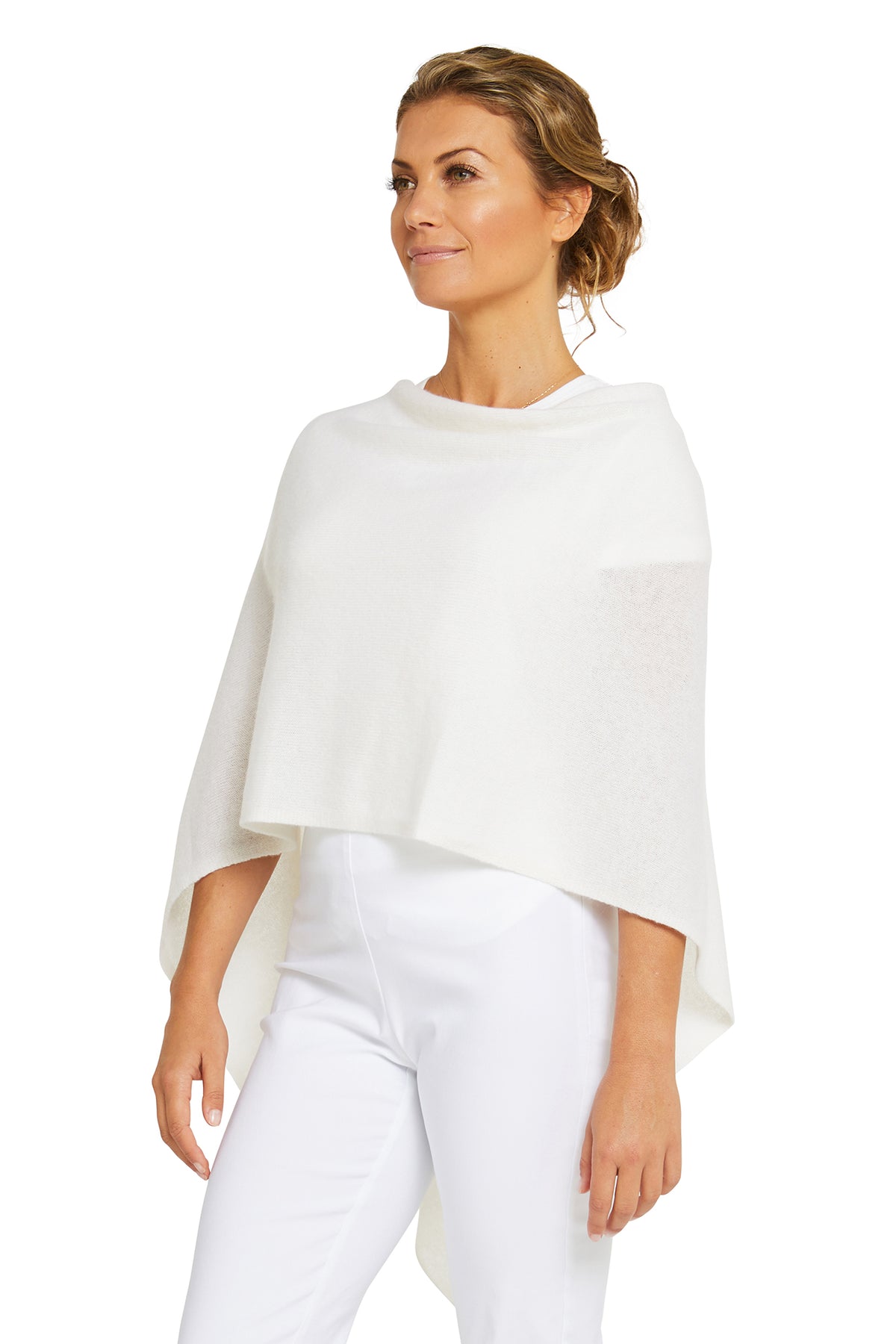 White Cashmere Topper