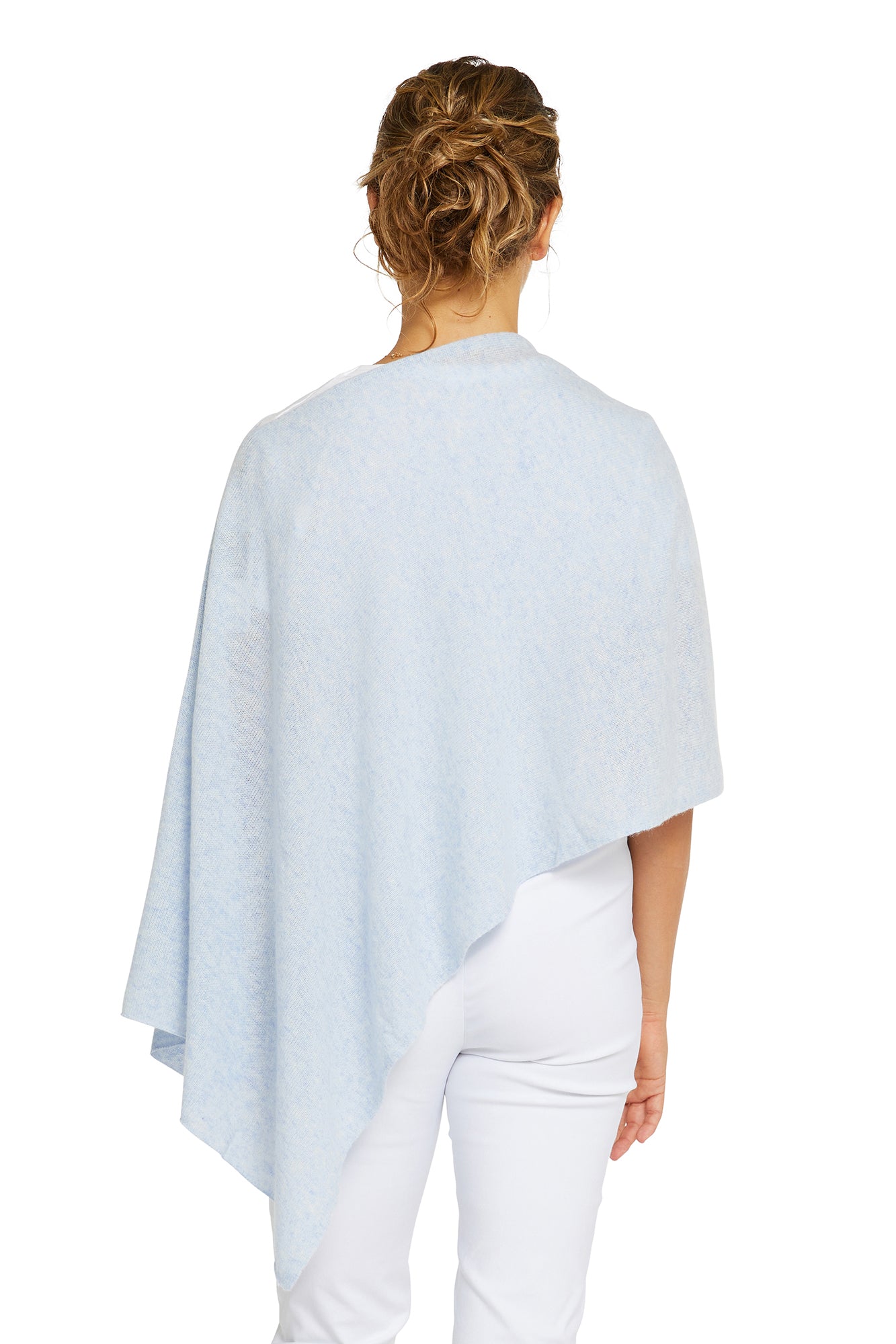 Periwinkle Cashmere Topper